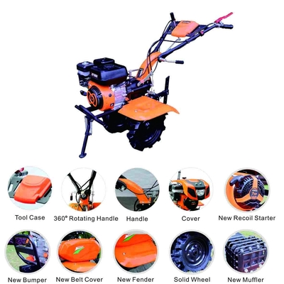 GT1000-H Mini Power Gear Tiller larghezza di lavorazione di 1000mm - di 750