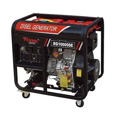 Watt stimati 15 di motore di HP del generatore di corrente 8500 diesel portatili di 60HZ 7kw