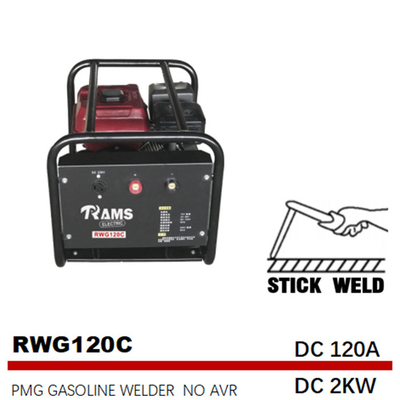 Saldatore portatile Generator Gasoline Tank 3.6L 120A pmg di CC 2kw