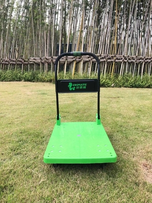 Carrello con piattaforma pieghevole con una sola mano SILENZIOSO 180 kg Piattaforma in polipropilene