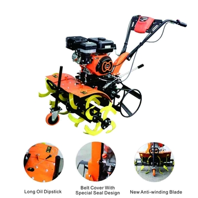 Retroceda GT620 Mini Power Belt Tiller larghezza di lavorazione di 860mm - di 620