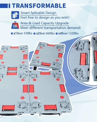 La tartaruga leggera 150kg piega il CE pieghevole ISO9001 del carrello dei bagagli del carrello