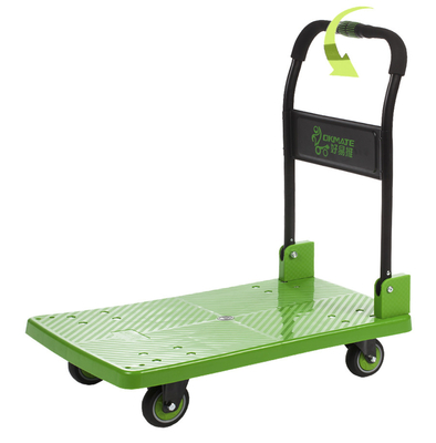 330KG carrello piegante resistente SILENZIOSO resistente all'uso Dolly Cart With Wheels