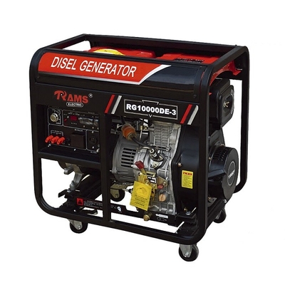 Watt stimati 15 di motore di HP del generatore di corrente 8500 diesel portatili di 60HZ 7kw