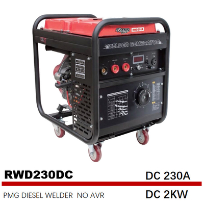 Saldatore del motore del generatore 192FE di TIG Diesel Welding Generators 230A