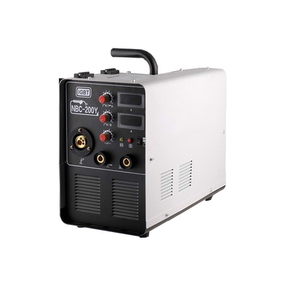 NBC portatile 200Y della saldatrice di Generator 6.4KVA IGBT del saldatore del gas della singola metropolitana