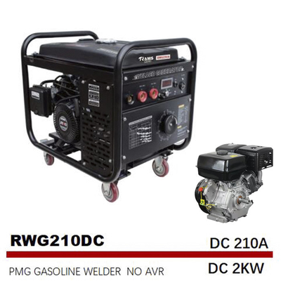 Si arca il generatore per media frequenza 210A della benzina 2kw