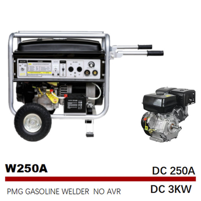 Saldatore motorizzato Generator Electric Start del bastone di 15HP 250A