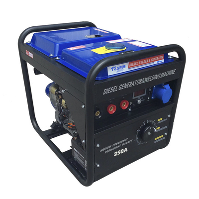 Tipo per media frequenza di saldatura diesel dei generatori RWD250AC di SMAW 250A