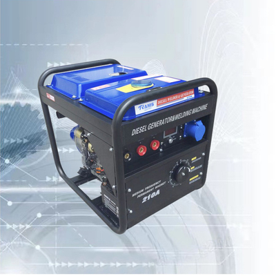 Inizio elettrico di saldatura diesel a magnete permanente dei generatori 210A GTAW di pmg