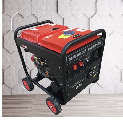 carro armato motorizzato a diesel dei saldatori 25L dell'arco di 75V 210A per media frequenza