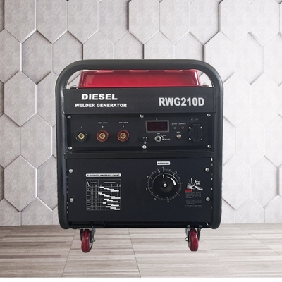 Magnete permanente diesel del generatore della saldatura del bastone di CC 2kw GTAW